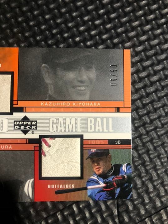 UPPER DECK. 清原和博.中村紀洋.COMBO.GAME BALL❗️❗️❗️