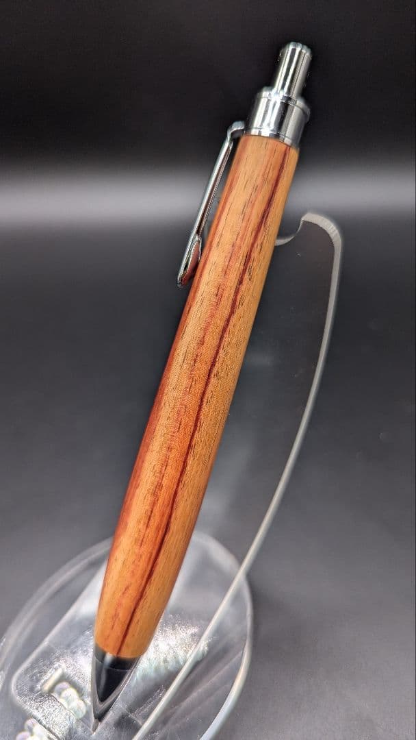 402ペン工房翌檜　チューリップウッド　木軸シャーペン　ボールペン