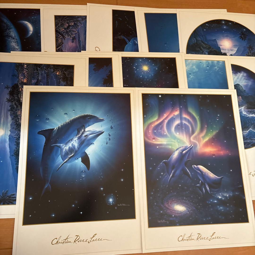 ラッセン 版画 ミスティック プロフェシー 147/150 鑑定書あり