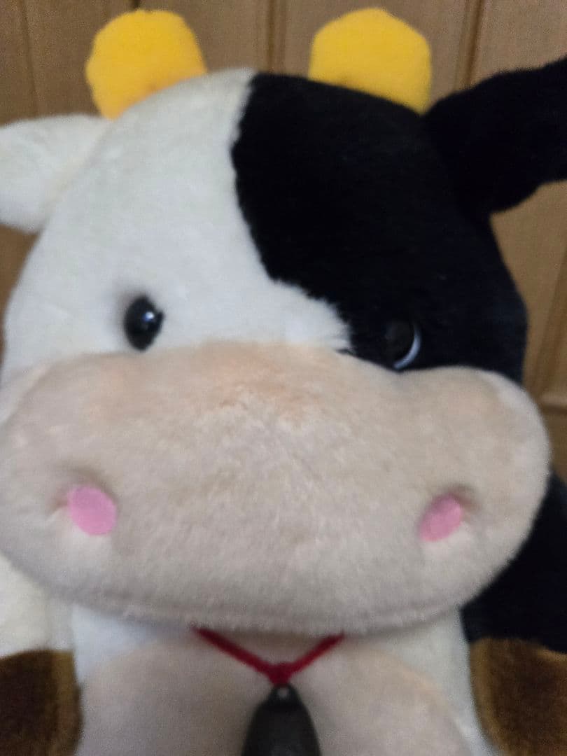 ヒロクンハウス レトロ 牛 ぬいぐるみ　特大　２個セット