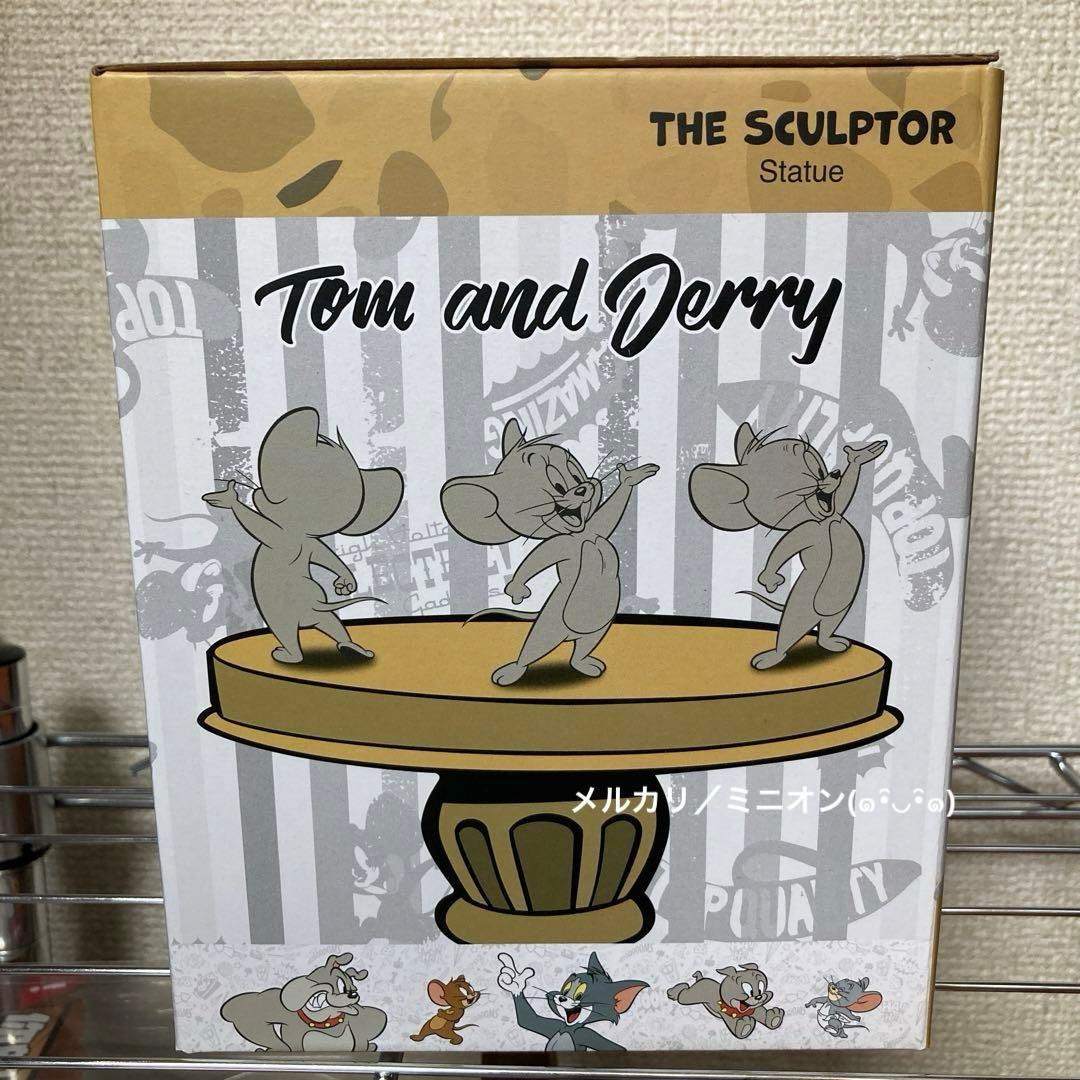 ソープスタジオ トムとジェリー 粘土彫刻家像 フィギュア 新品未開封