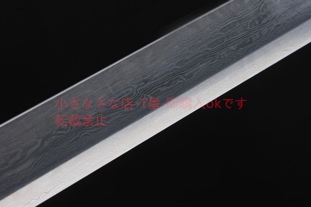 盛世唐横刀花梨木百錬模様鋼  古兵器 武具 刀装具 日本刀 模造刀 居合刀