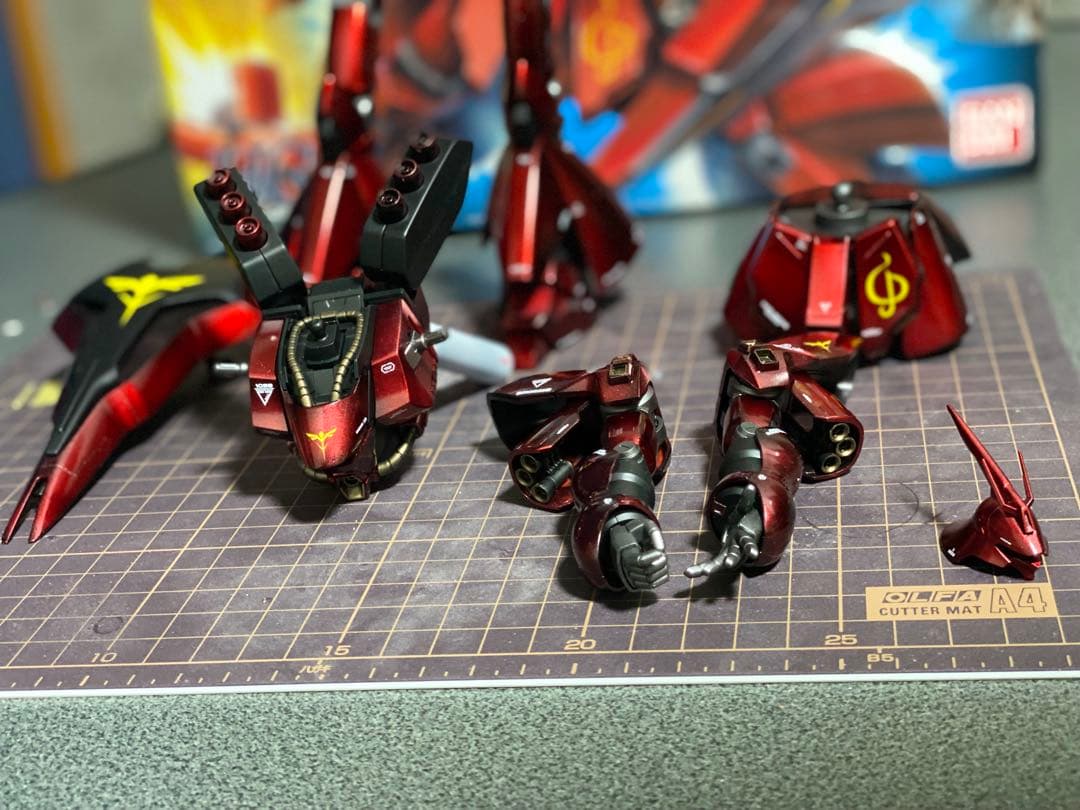 HG MSN-04 サザビー 1/144 キャンディ塗装