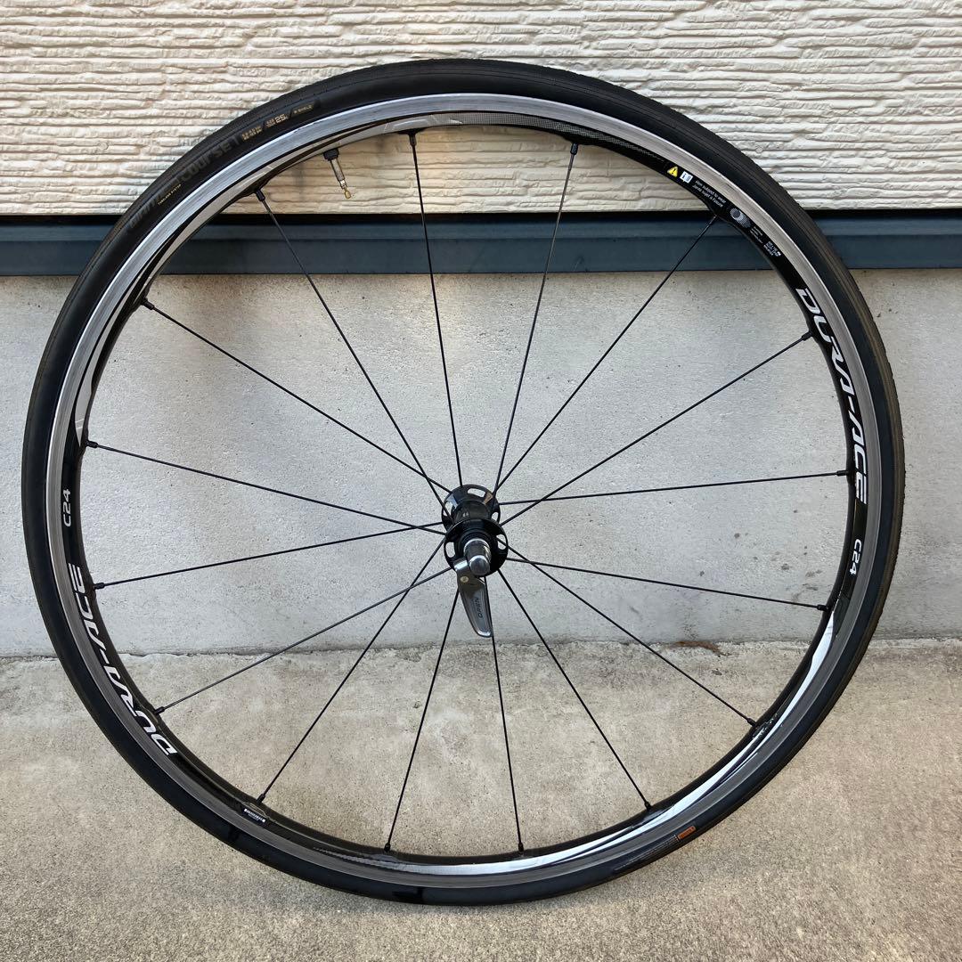 DURA-ACE C24 チューブレスホイール　前後
