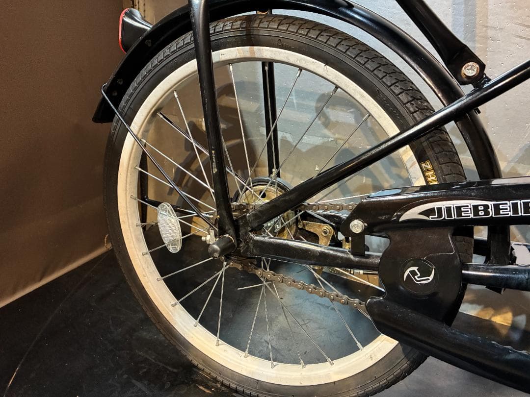 D20 中古折りたたみ自転車 JIEBEIER 20インチ ブラック
