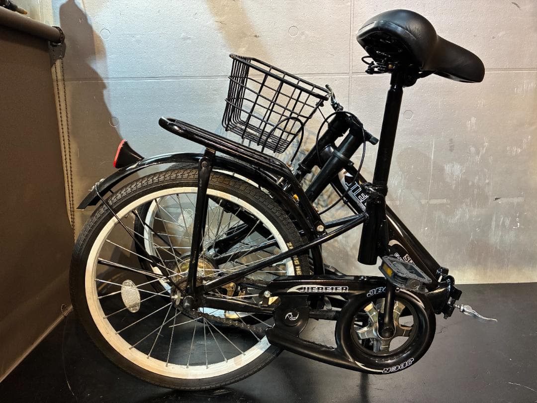 D20 中古折りたたみ自転車 JIEBEIER 20インチ ブラック