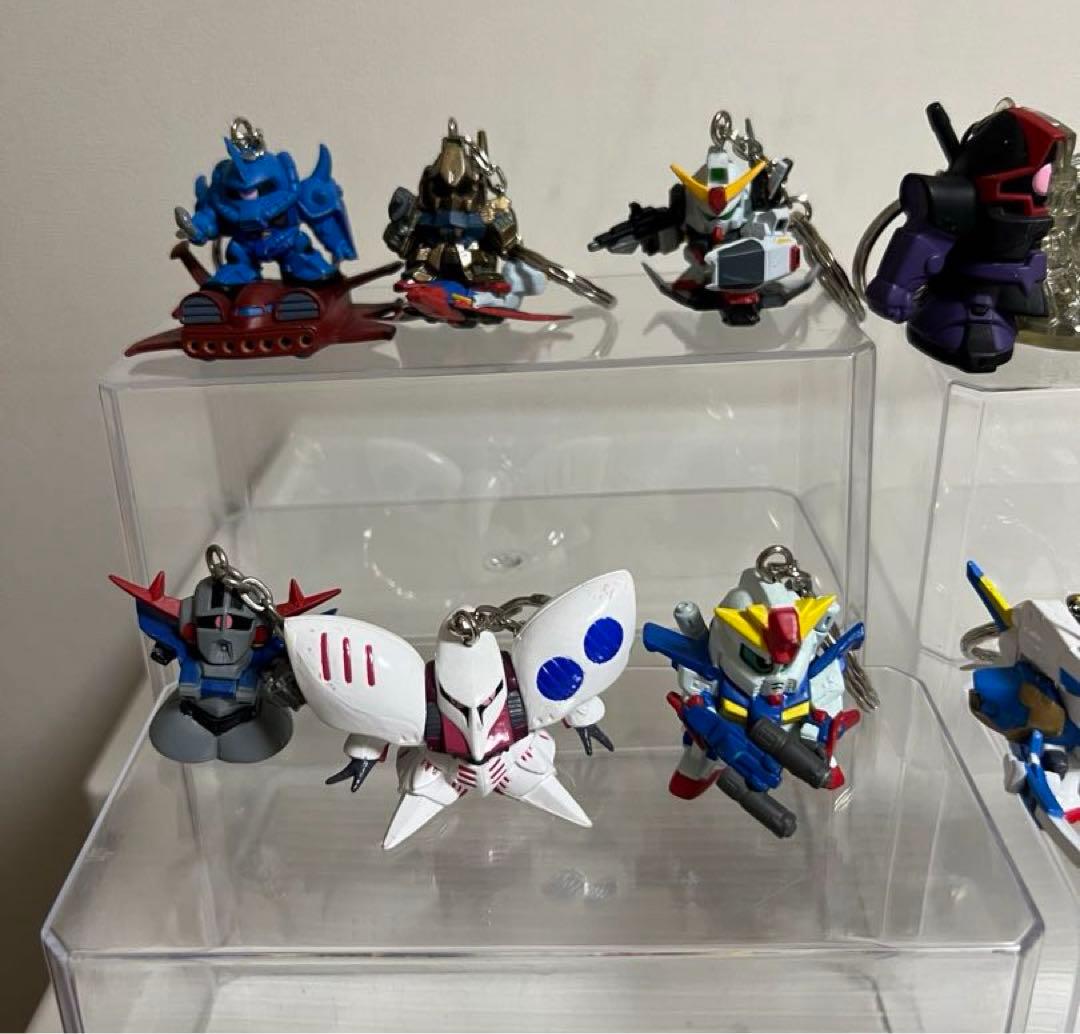 ガンダムのキーホルダーのセット
