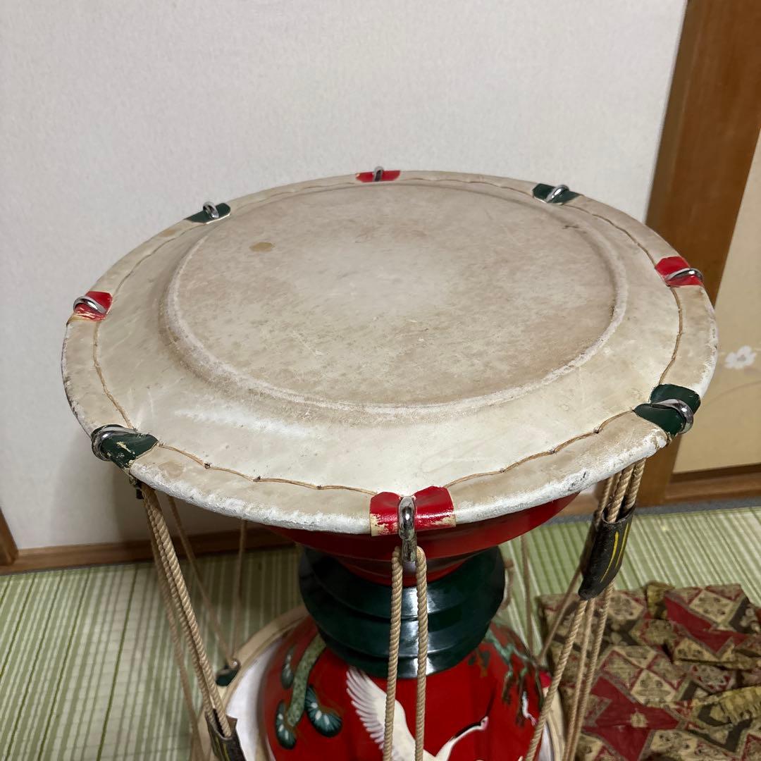 チャング　チャンゴ　民族楽器　太鼓　ドラム　韓国楽器　　置物　音楽