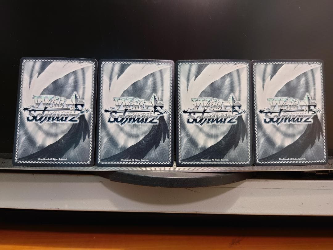 ヴァイスシュヴァルツ　黎明の蝶 有坂 GRI/S112-023SP　4枚セット