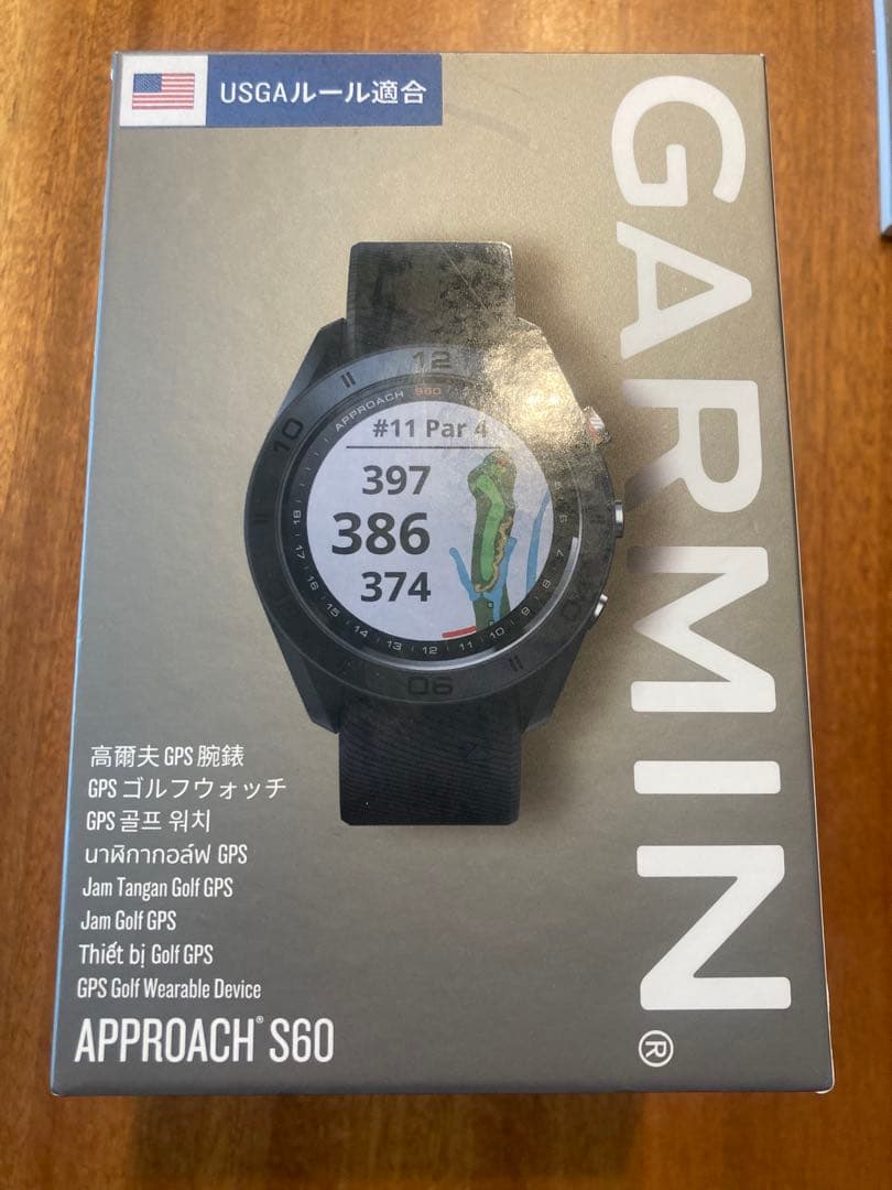 GARMIN APPROACH S60 GPSゴルフウエアラブル