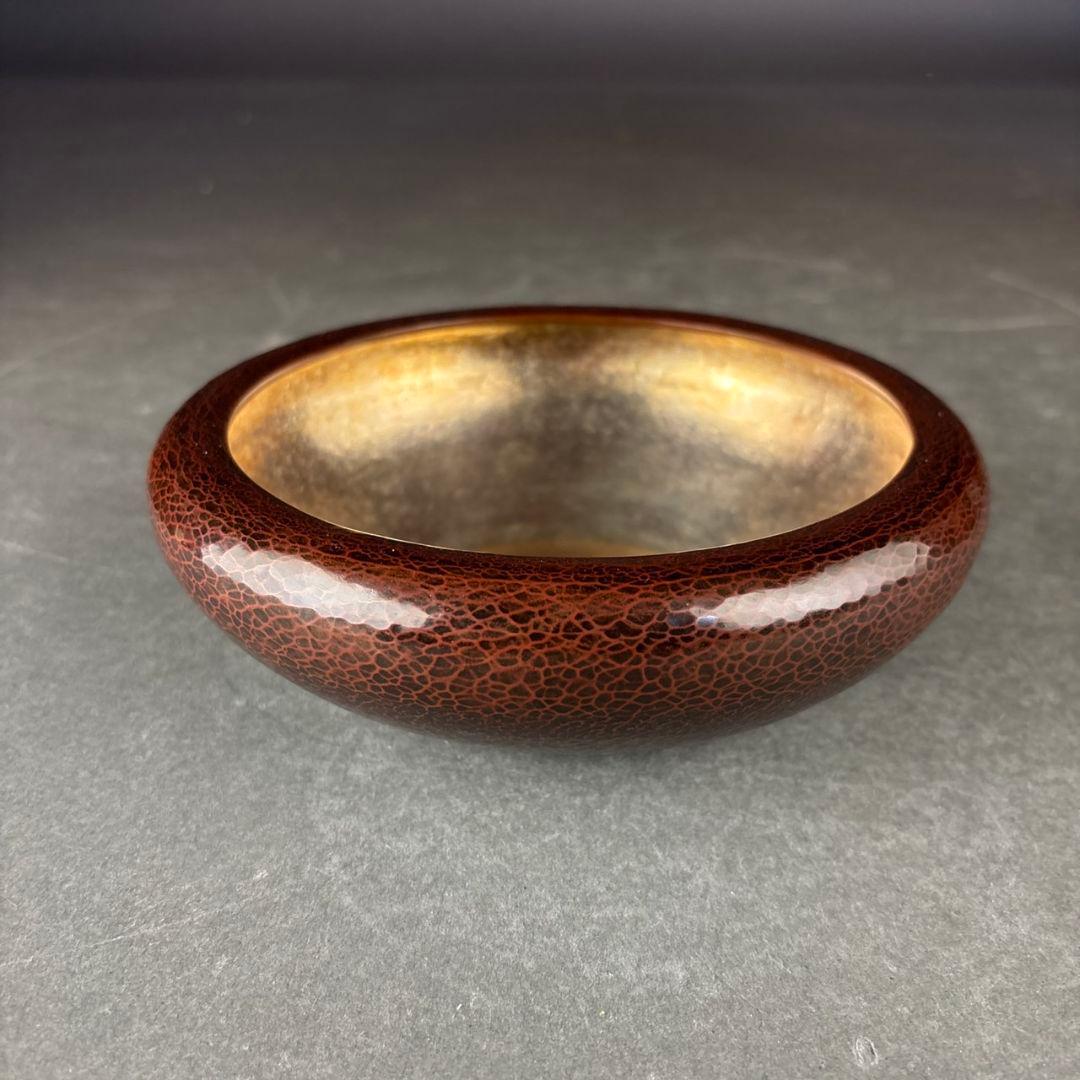 大鉄堂　大岡鉄平　菓子器　共箱