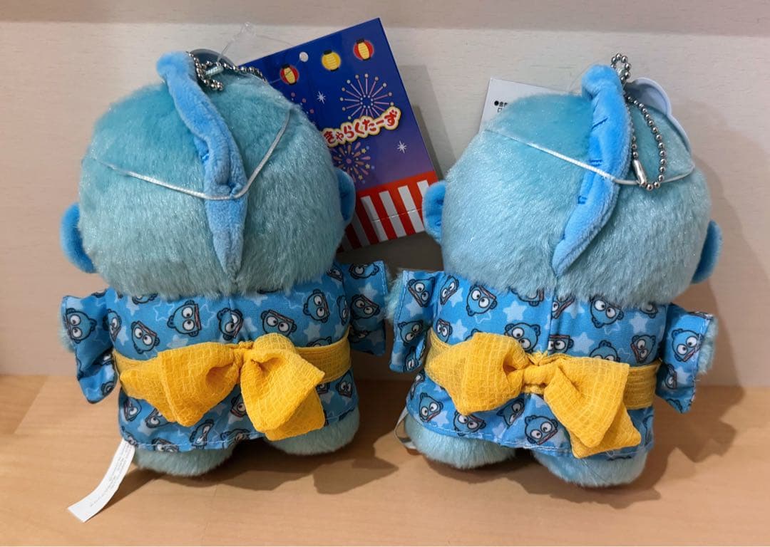 ハンギョドン　キャラ盛り夏まつり　ぬいぐるみ マスコット　サンリオ　夏祭り