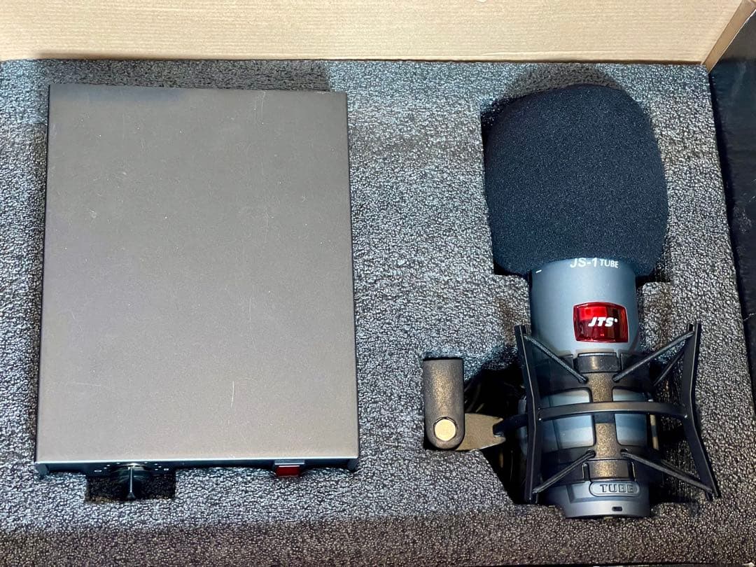 【早い者勝ち】JTS JS-1 Tube 真空管マイク&パワーサプライ