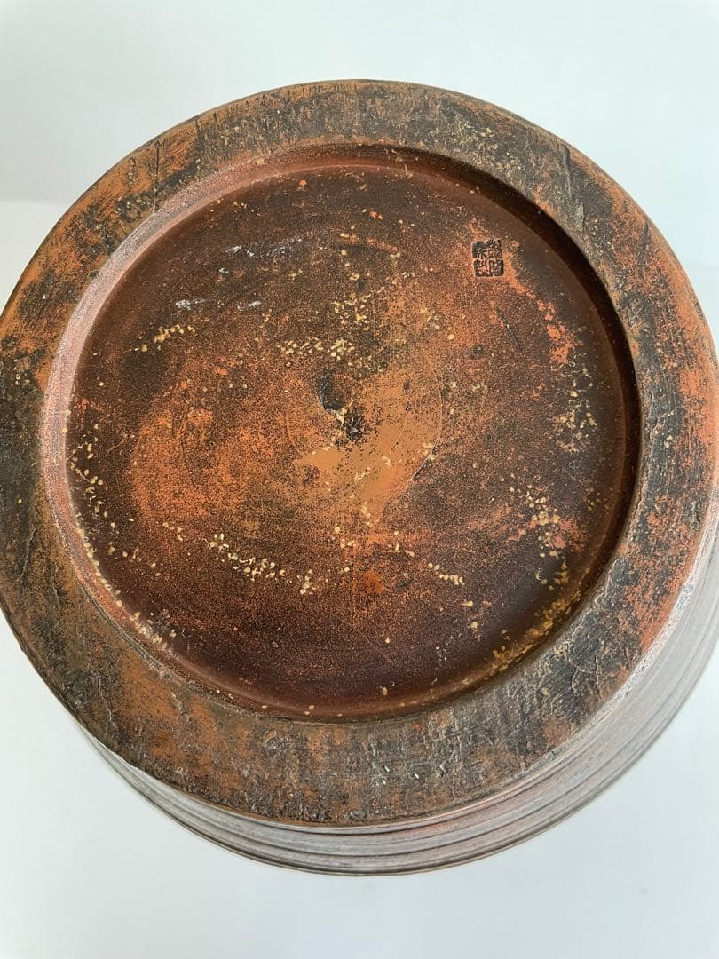 古備前　壺　三耳壺　花入　一輪挿し