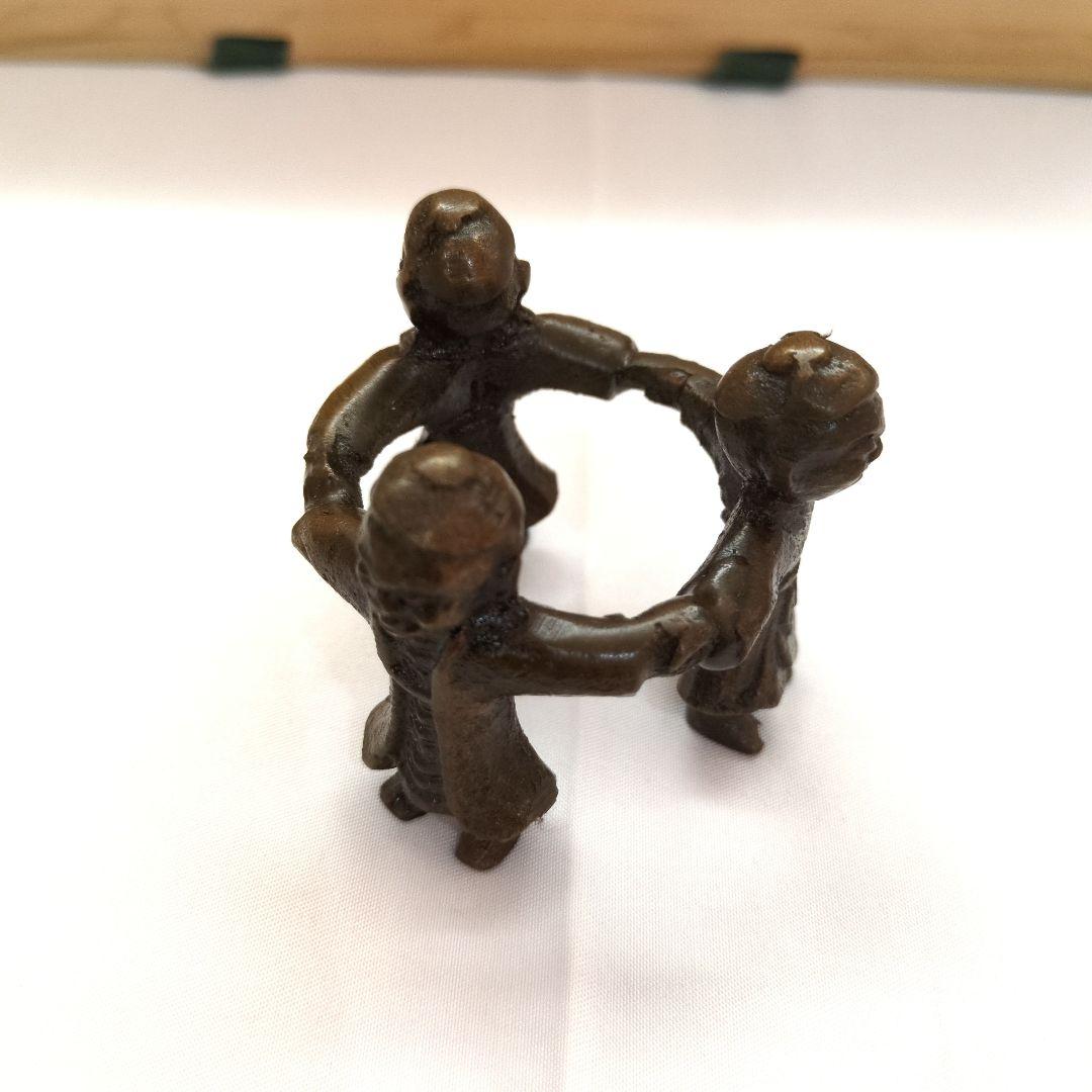 【値下げ】茶道具　唐銅　七種蓋置　「金谷浄雲」