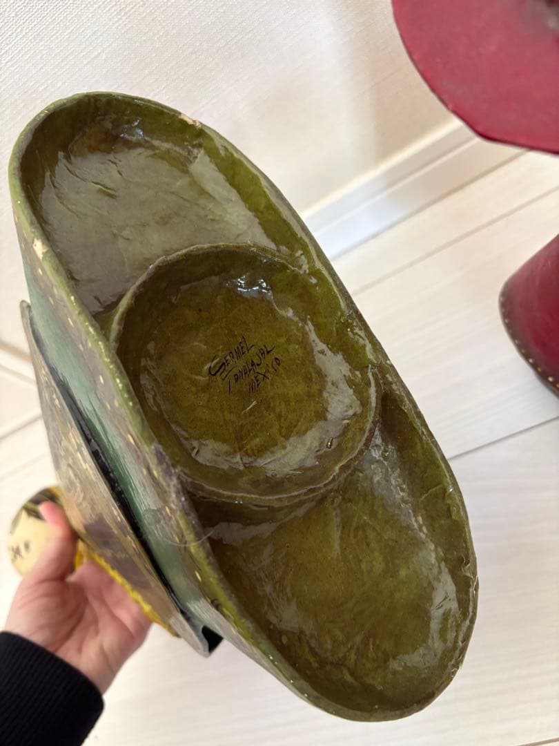 【セルメル】メキシコドールアンティークベーパーマシェ張子70年代イデーアクタス