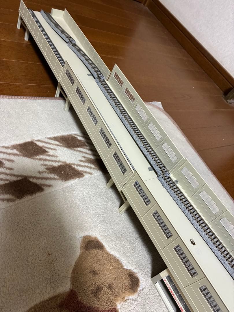 カトー 高架駅セットイージーキットと延長プレート