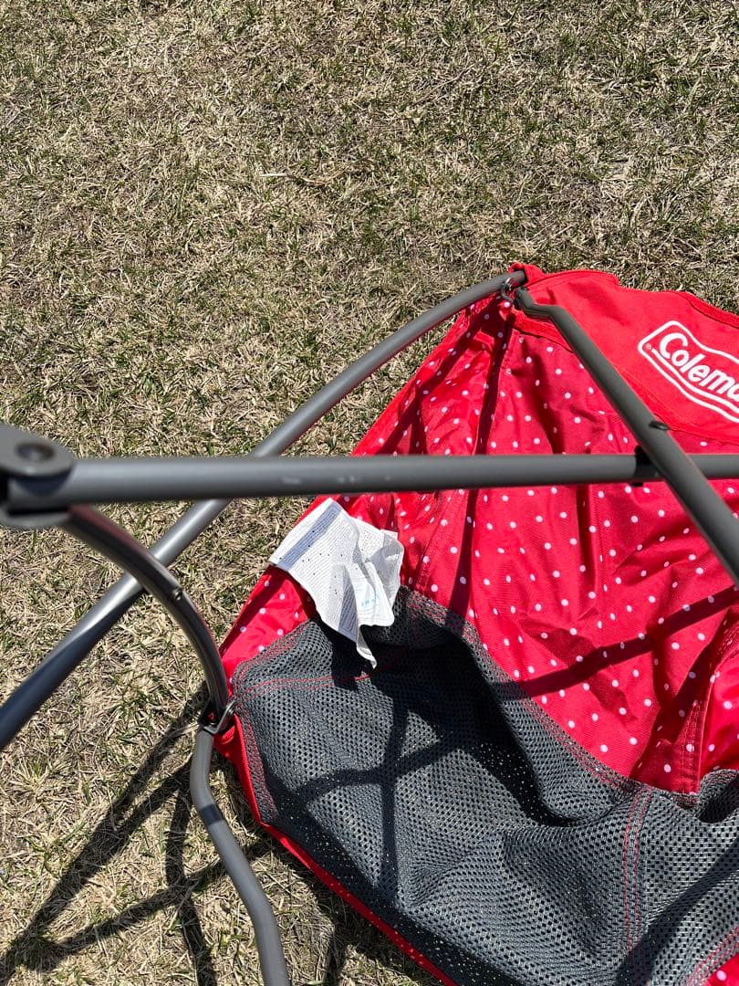 コールマン　ヒーリングチェア　レッドドット　#3