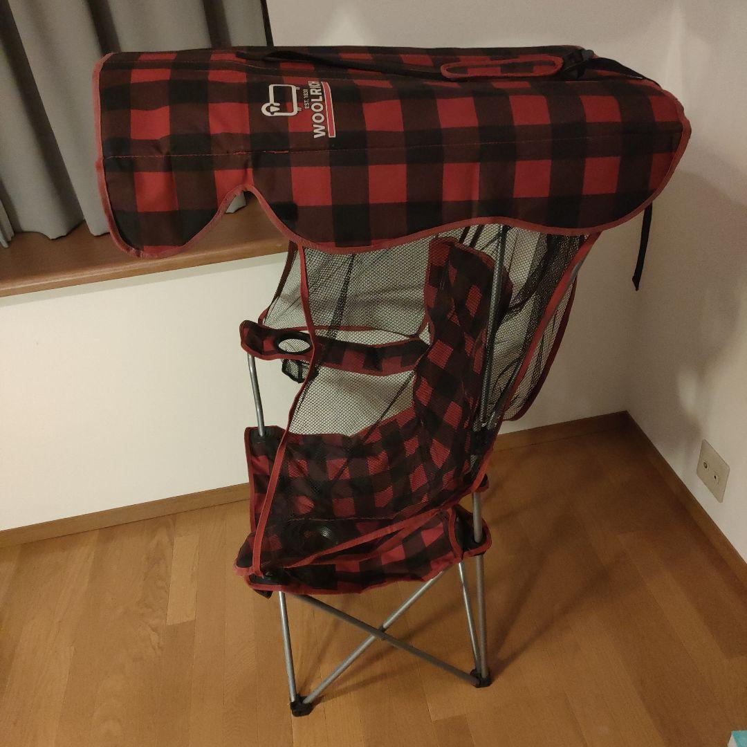 激レア WoolRich ウールリッチ 屋根付 アウトドアチェア