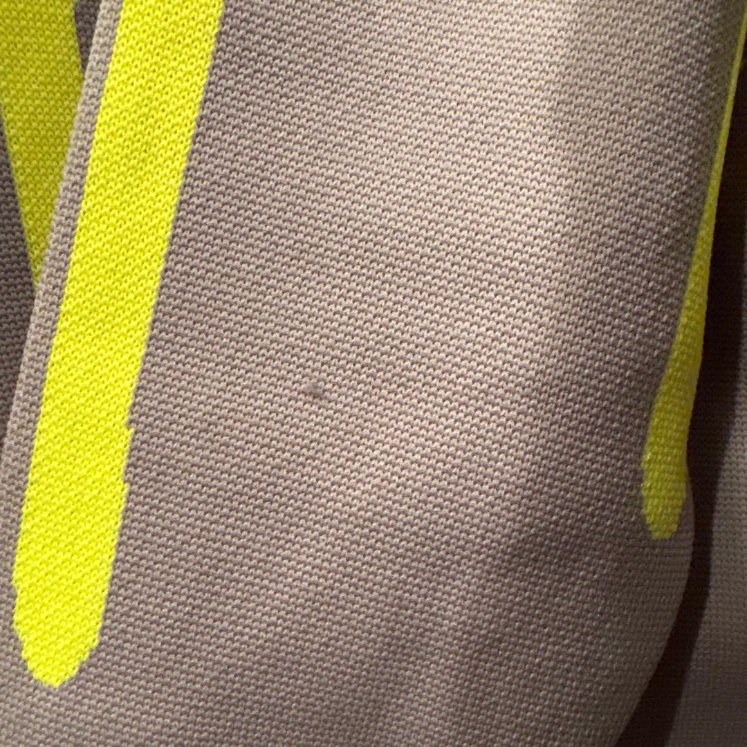 VTWELVE 蛍光イエロー スウェット防寒シャツサイズXXL