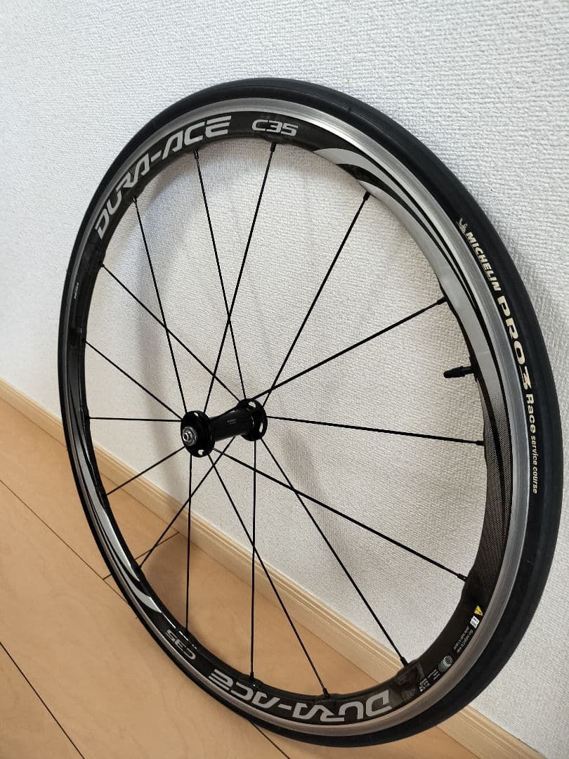 【よっち】シマノ DURA-ACE WH9000 C35 ホイール 前後