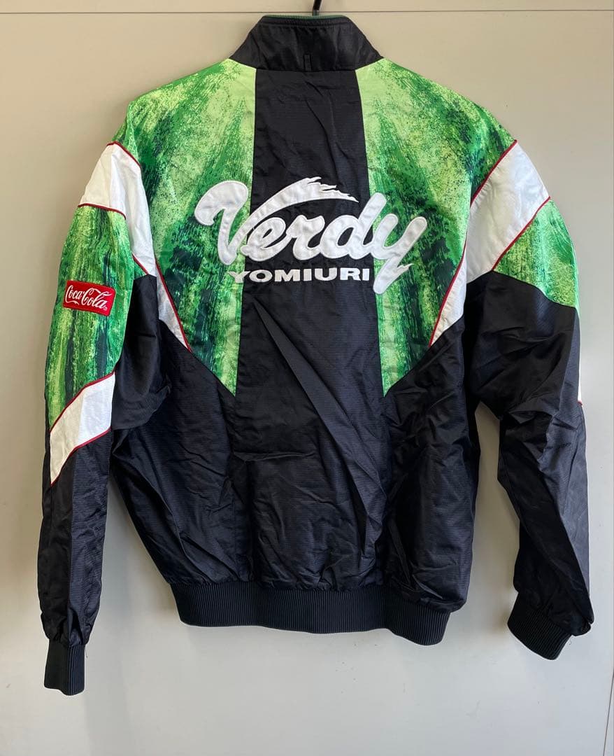 ヴェルディ川崎　読売ヴェルディ ナイロンジャケット Oサイズ　選手支給品　正規品