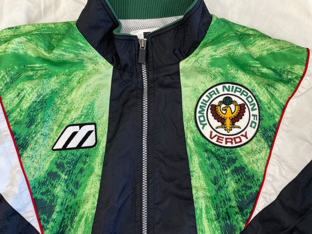 ヴェルディ川崎　読売ヴェルディ ナイロンジャケット Oサイズ　選手支給品　正規品