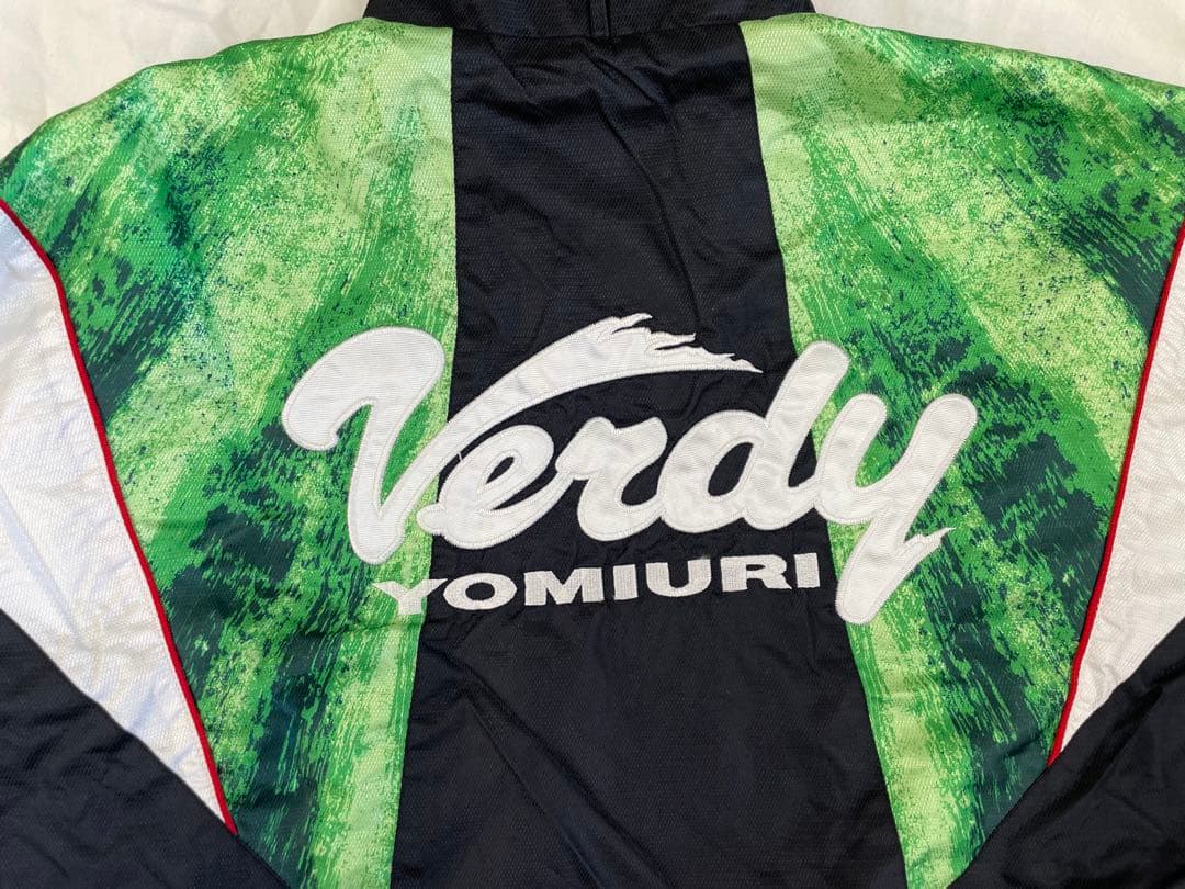 ヴェルディ川崎　読売ヴェルディ ナイロンジャケット Oサイズ　選手支給品　正規品