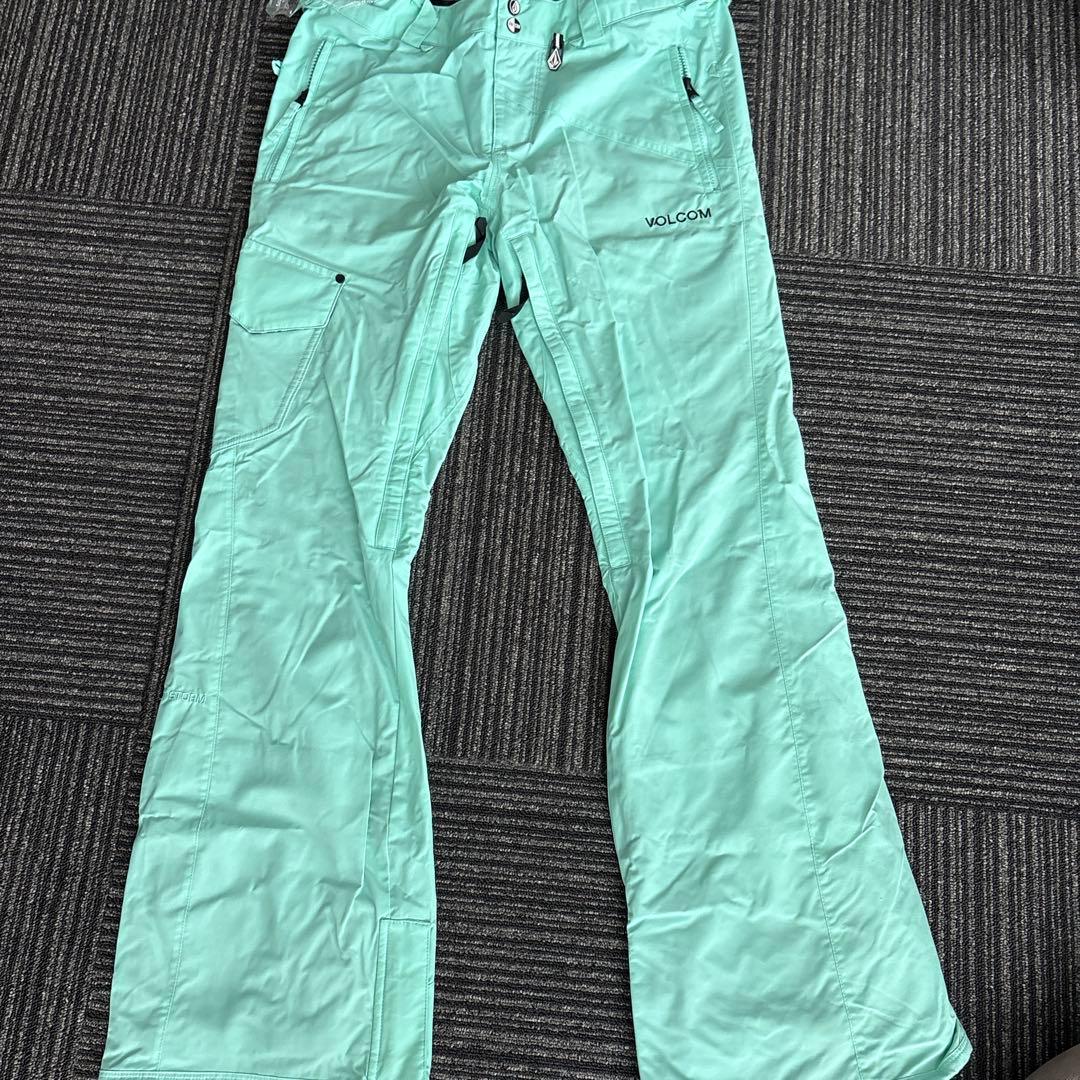 VOLCOM スノーボードウェアセット ミントグリーン