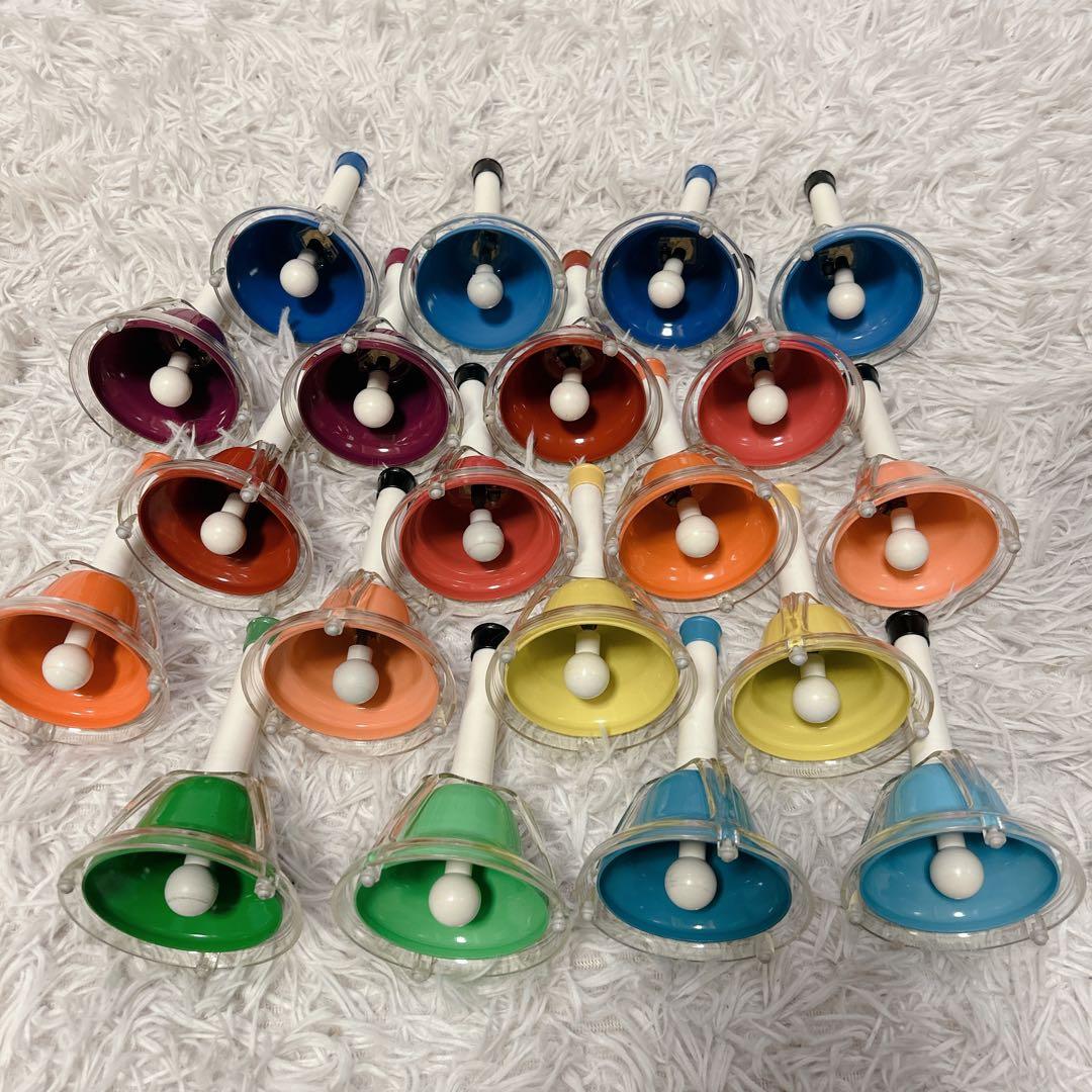 プリマ楽器 20音 ハンドベル BE-20 収納ケース付き 保育園 幼稚園