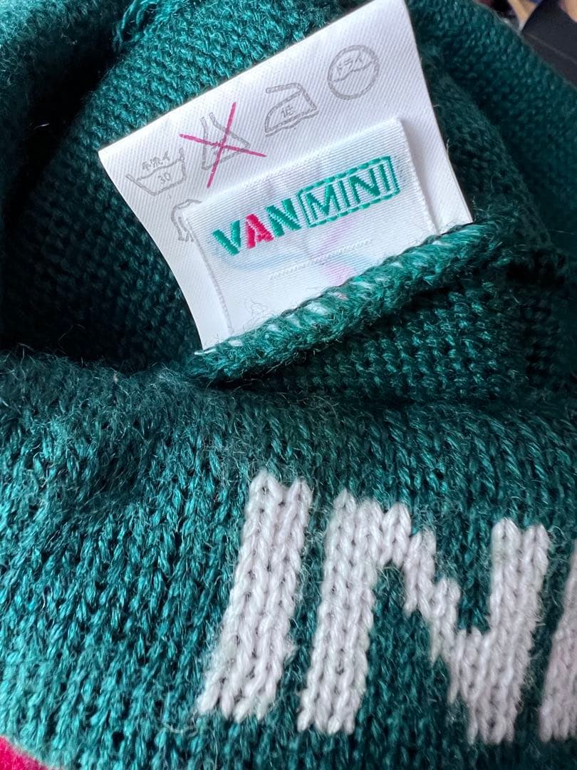VAN MINIニット正ちゃん帽　子供用ディスプレイ品の為未使用used貴重品