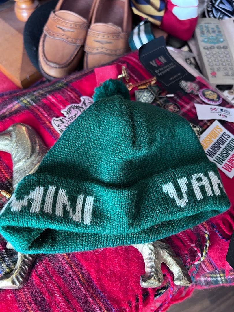 VAN MINIニット正ちゃん帽　子供用ディスプレイ品の為未使用used貴重品