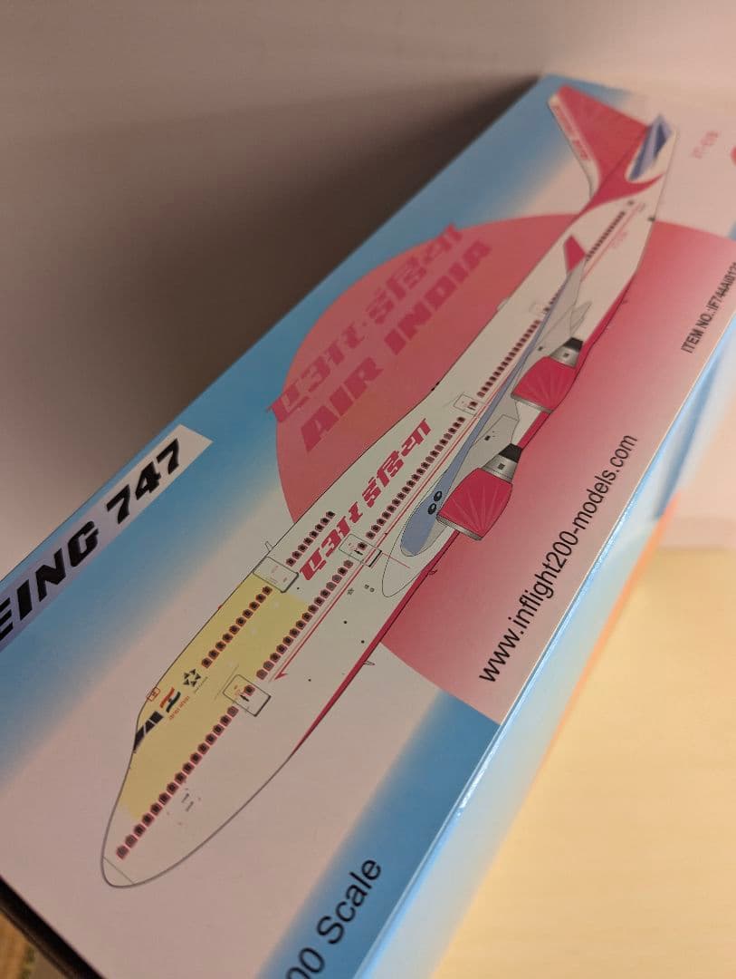 航空機・ヘリコプター Inflight200 Boeing 747-400 AIR INDIA