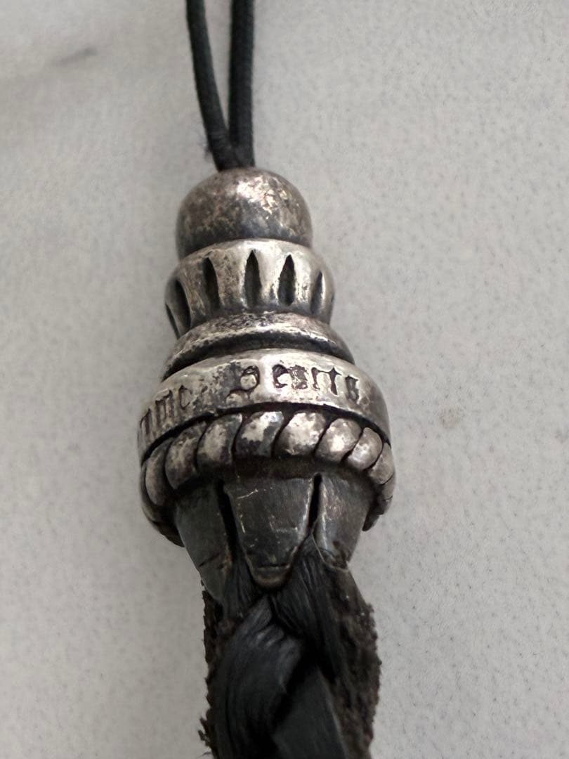 レア　ガイコツキーホルダー　★骸骨 ドクロ スカル 髑髏　シルバー925★50g