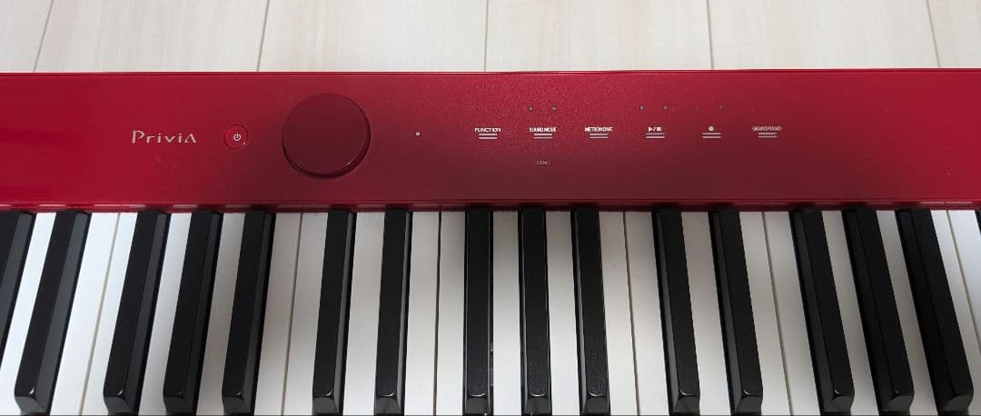美品　カシオ Privia PX-S1100 88鍵盤子ピアノレッド 25年製