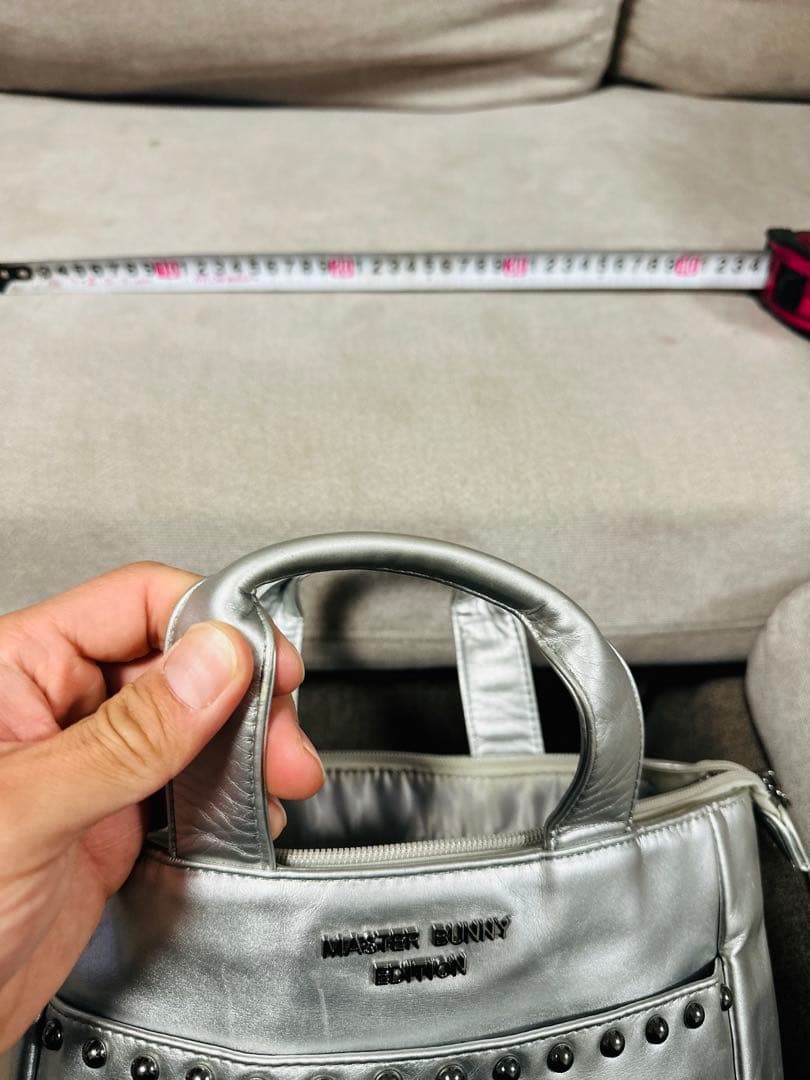 マスターバニーエディション バットマンバッグ シルバー