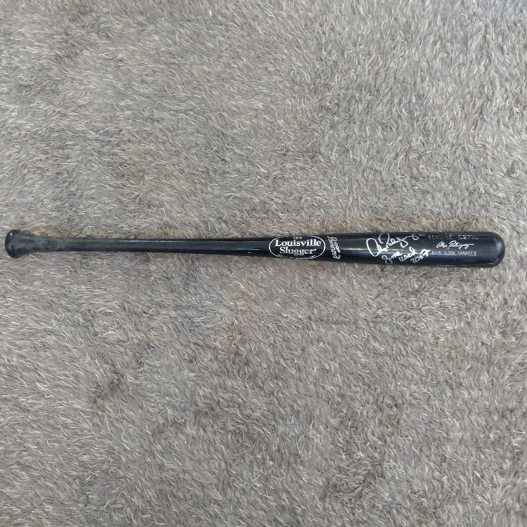 アレックスロドリゲス　実使用バット　直筆サイン　証明書　支給品 ヤンキース