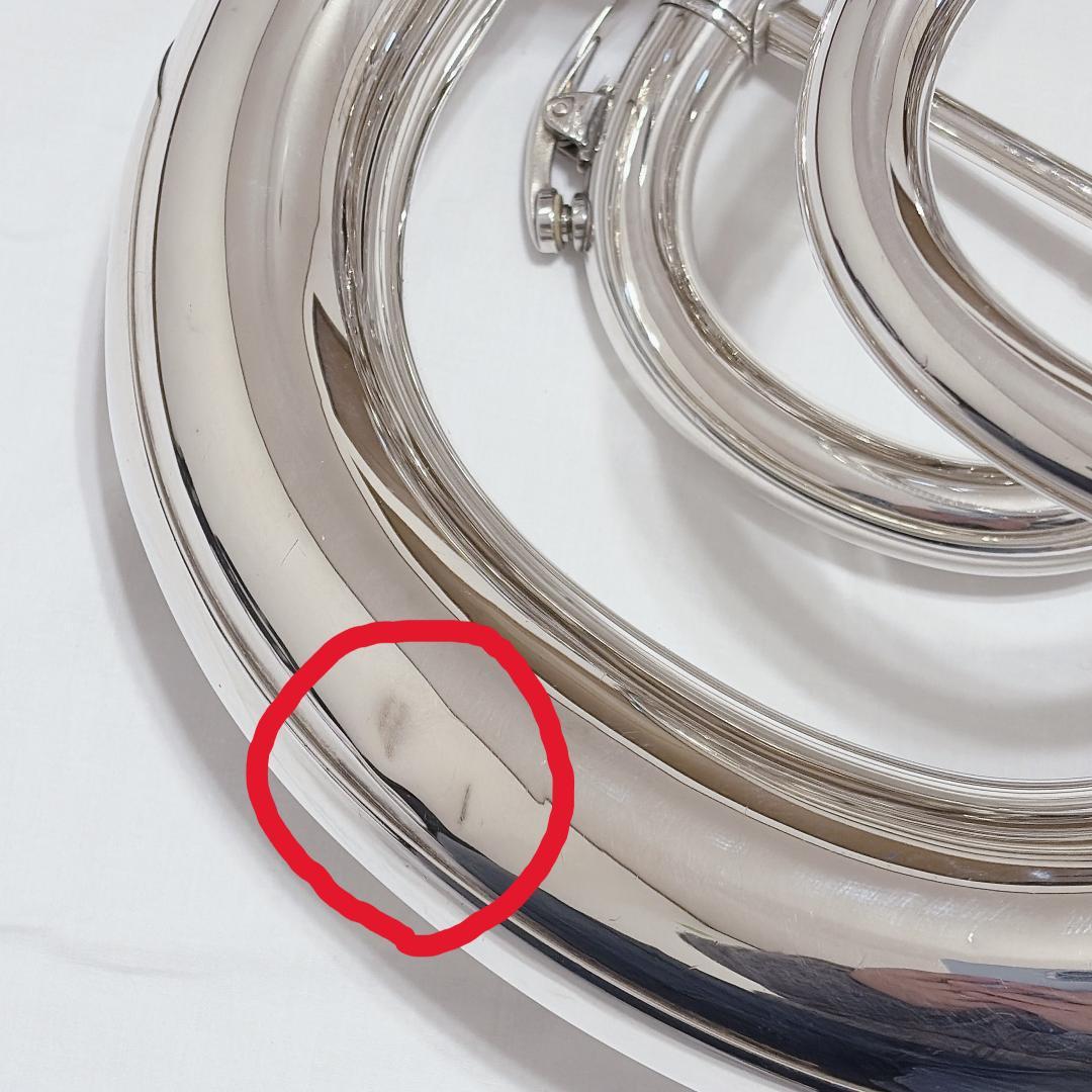 英国製ベッソン Besson ユーフォニアム BE765 銀メッキ 動作良好