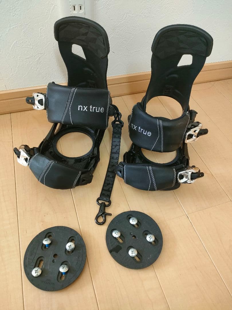 1回使用　head スノーボードビンディング ブラック　ヘッド　NX