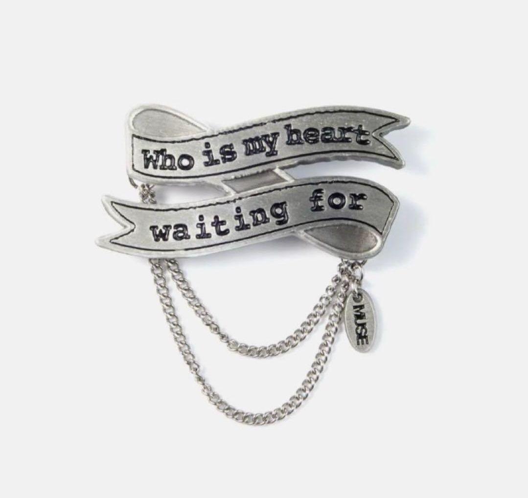 【新品】公式 JIMIN ジミン MUSE タイスカーフ ＆ ピンブローチ