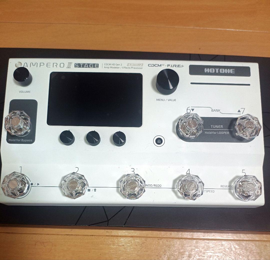 Hotone AmperoⅡ stage ギターエフェクター