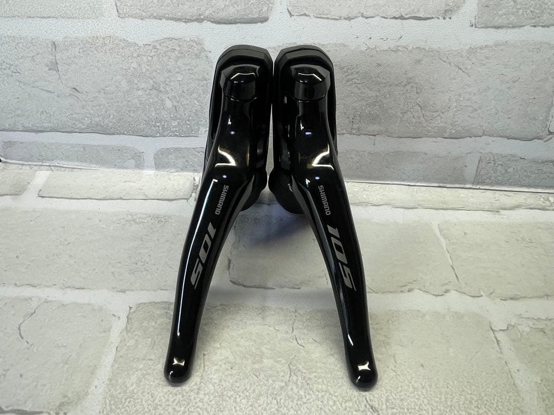 美品　完成車外し　シマノ105 7000 stiレバー
