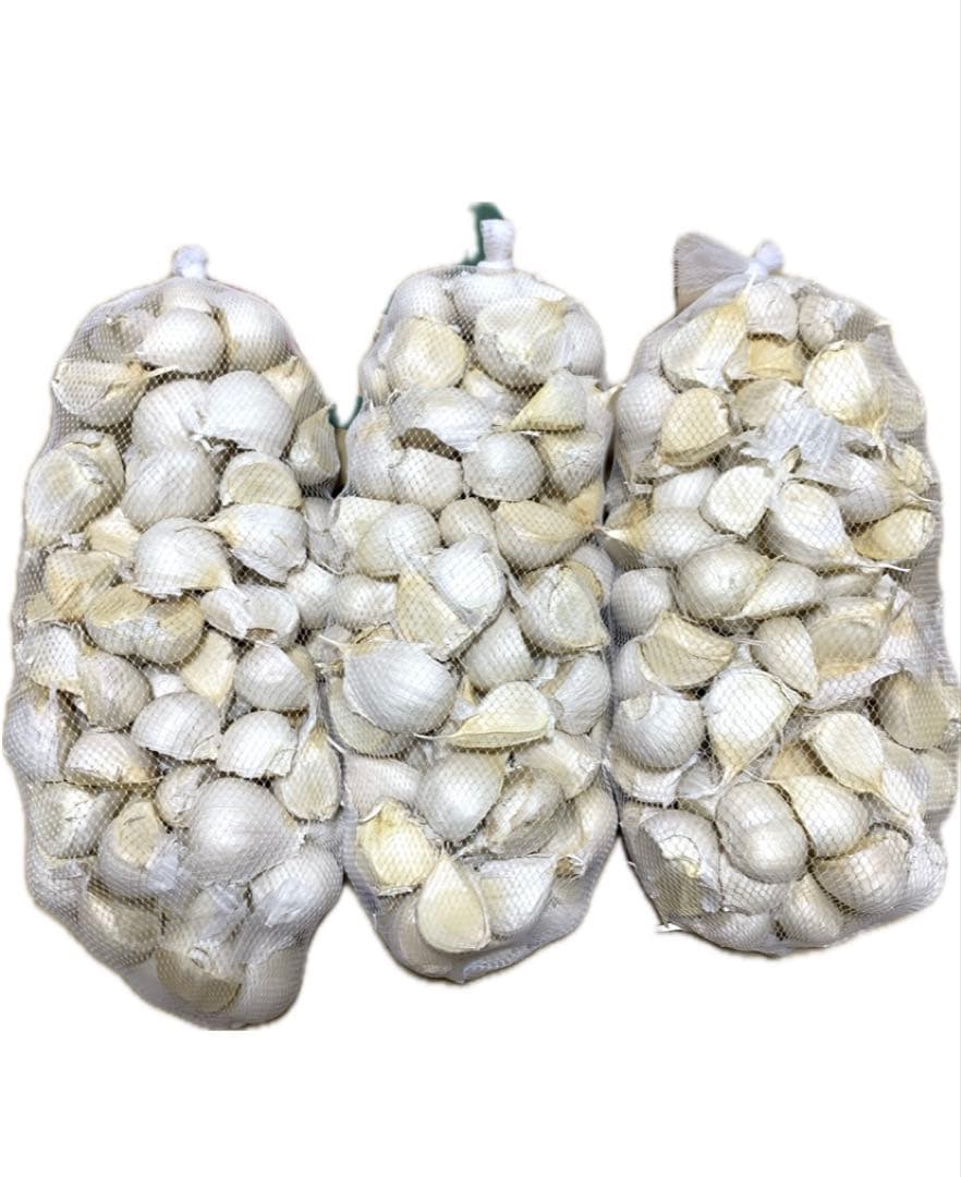 バラにんにく5キロ　粒不揃い　青森にんにく　ホワイト六片種にんにく　国産にんにく