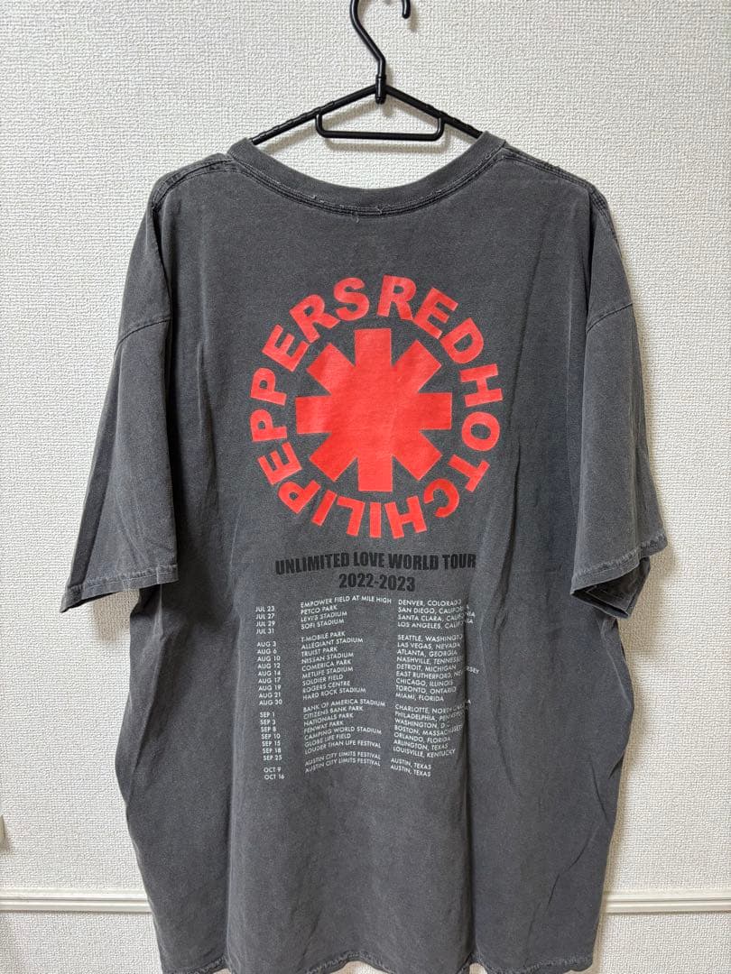 Red Hot Chili Peppers USツアー限定　Tシャツ