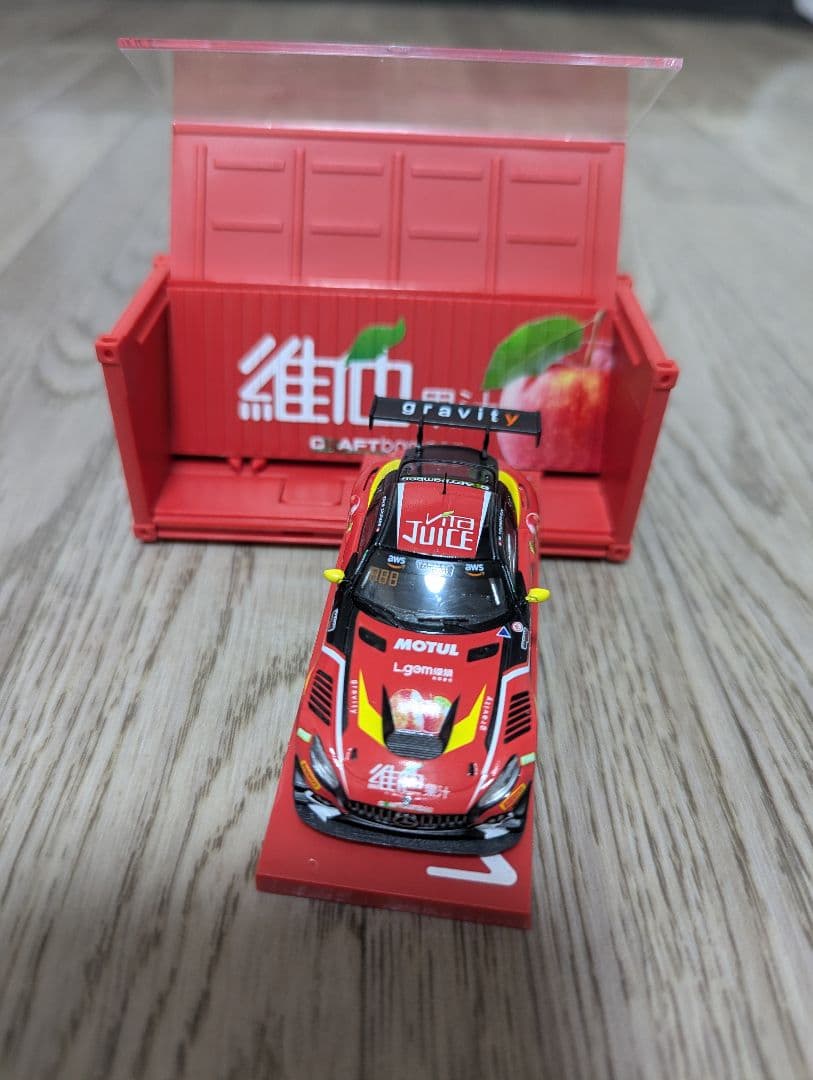 ミニカー スポーツカー風 専用ケース付き