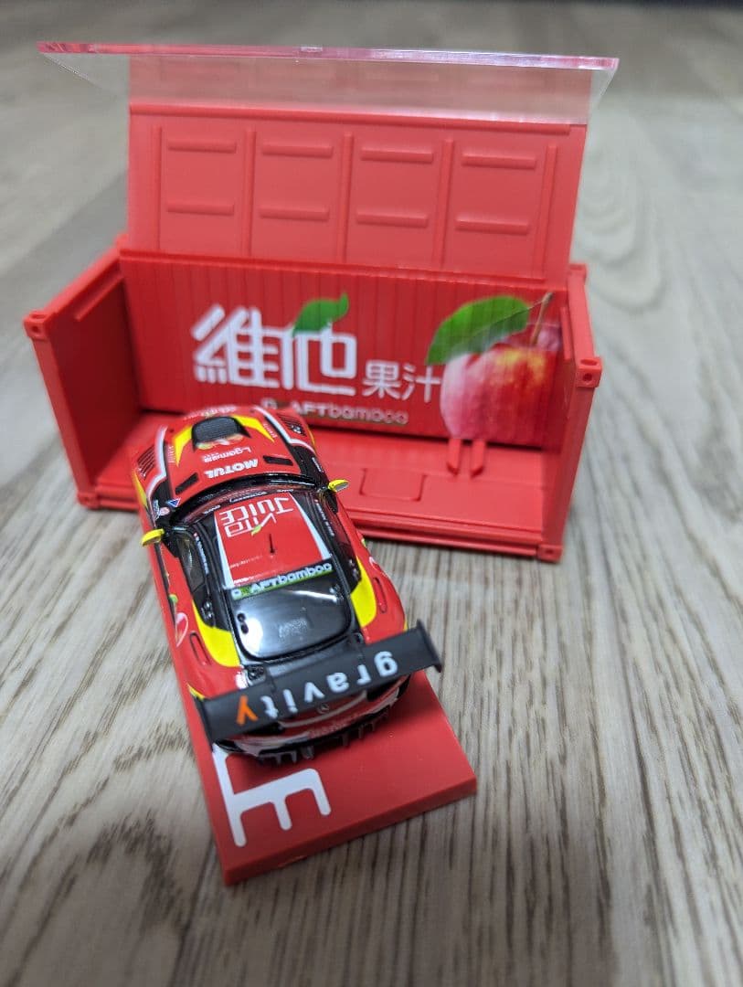 ミニカー スポーツカー風 専用ケース付き