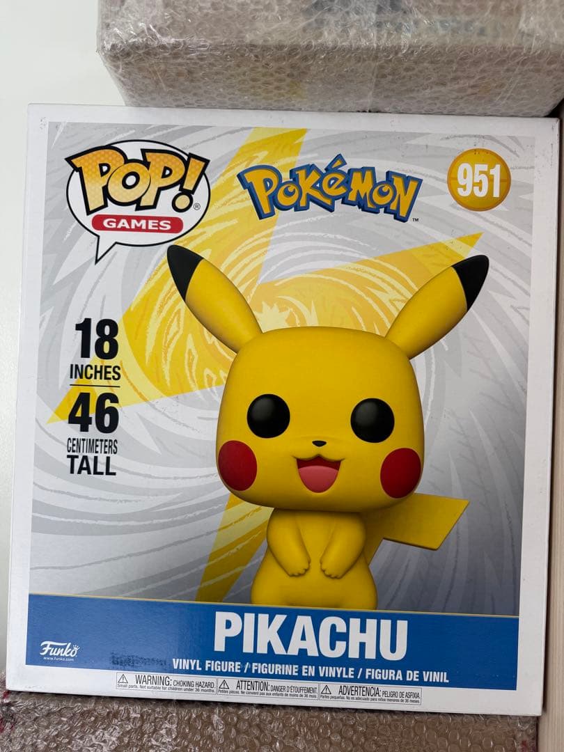 【ポケモン】超特大FUNKO18インチピカチュウ Pikachu Pokemon
