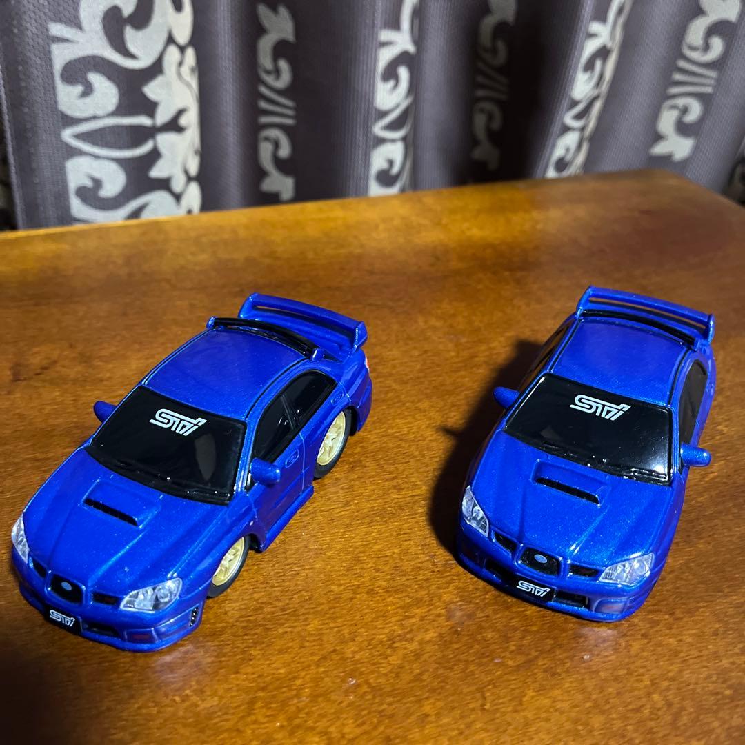 ドライブタウン　スバル インプレッサ鷹目　2台　シャコタン加工品