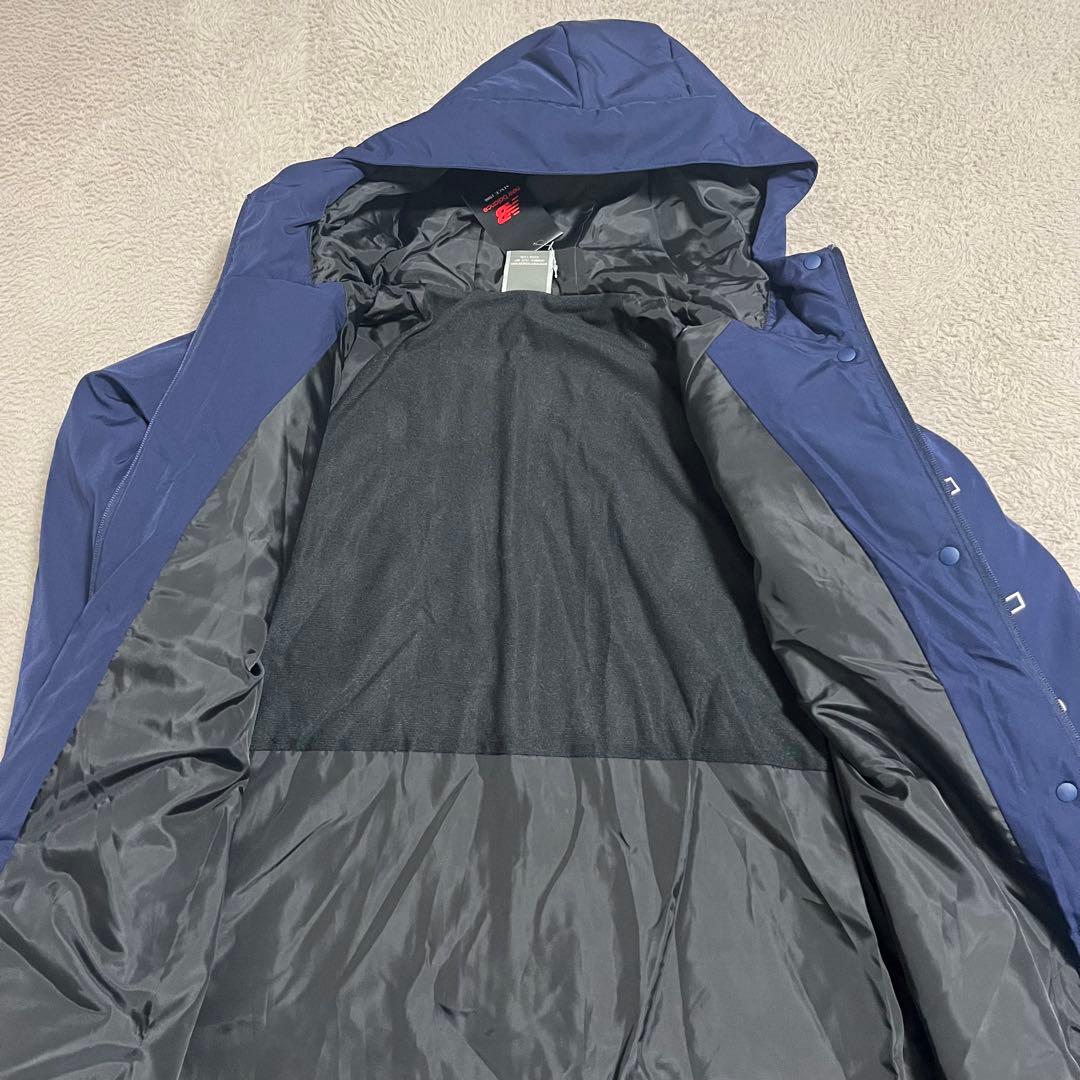 ニューバランス　ベンチコート　レディース　Ｌ　ネイビー　ロングコート　新品