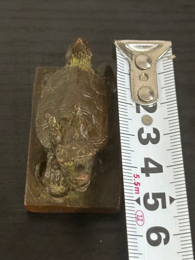 中国　龍亀　印鑑